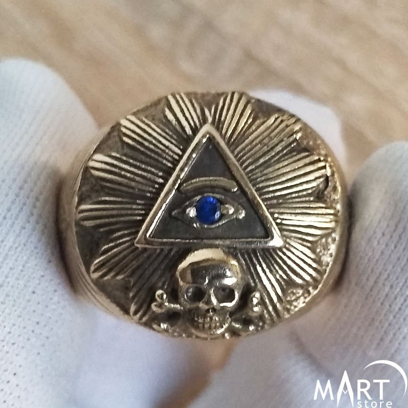 All Seeing Eye Ring STERLING SILVER 925 Eye of Providence All Seeing Eye Ring STERLING SILVER 925 Eye of Providence